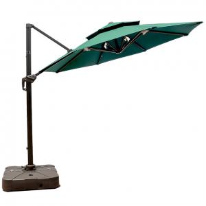 Hot Sale Garden Furniture Casual Patio Umbrella Durable Metal Roman Umbrella