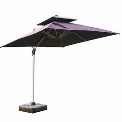 Outdoor Banana Umbrella Offset Cantilever Hanging Parasol Patio restaurant Umbrellas