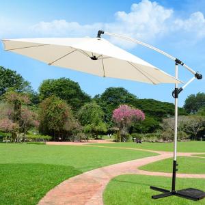 Wholesale Outdoor Sun Umbrella Offset Cantilever Garden Parasol Patio restaurant Umbrellas