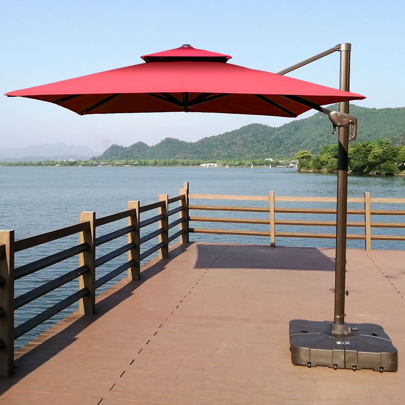 Wholesale Waterproof Outdoor Beach Umbrellas Patio Garden Umbrella With Base