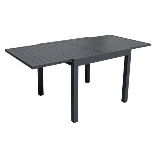 garden furniture extendable 90/180 in anthracite aluminum 8 places